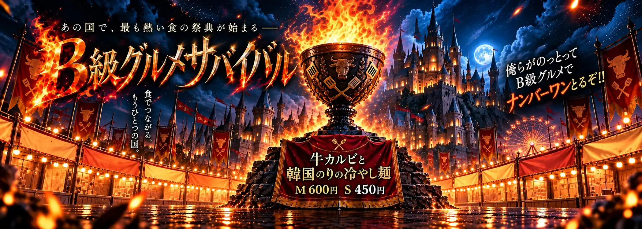 バカうま！俺らのB級グルメサバイバル！(略)